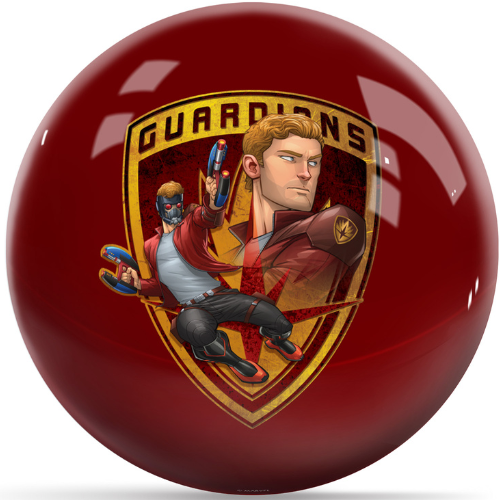 OnTheBallBowling Marvel GOG Star-Lord Undrilled Bowling Ball