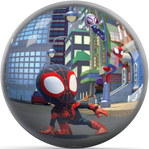 OnTheBallBowling Marvel Spider-Man Spidey and Friends Undrilled Bowling Ball