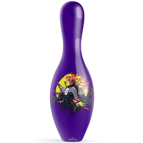 OnTheBallBowling Marvel Spider Man Venom Bowling Pin