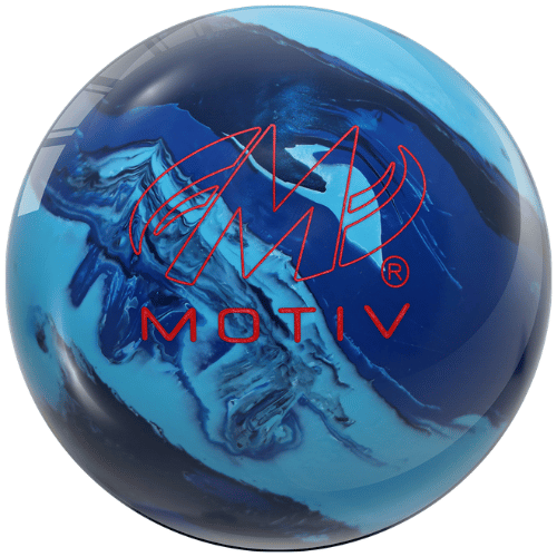 Motiv Frenzy Blue / Teal Bowling Ball