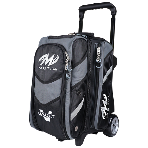 Motiv Vault 2 Ball Roller Covert Black Bowling Bag