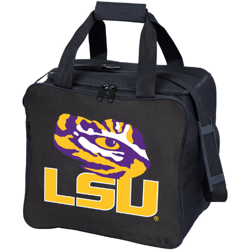 KR Strikeforce NCAA LSU Single Ball, Shoe and Accessory Tote Bowling Bag