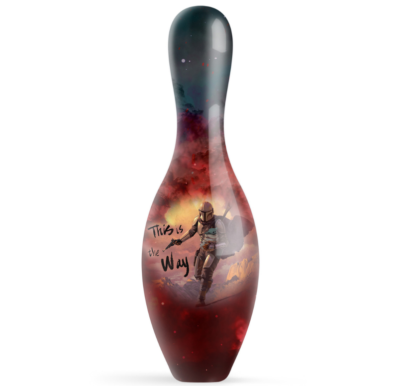OnTheBallBowling Star Wars Grogu Din Djarin Official Size and Weight Bowling Pin