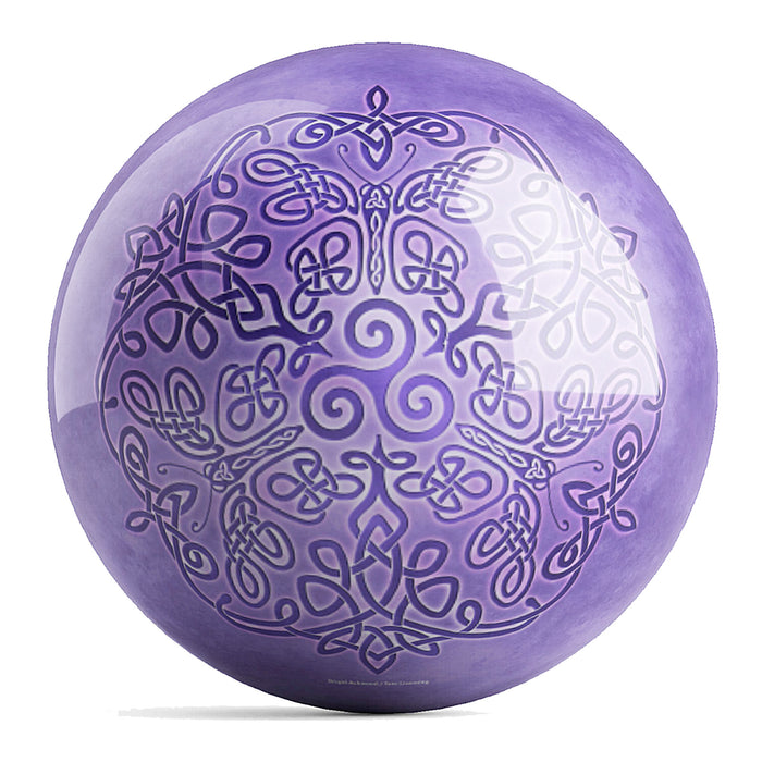 OnTheBallBowling Celtic Butterfly Ball Bowling Ball by Brigid Ashwood