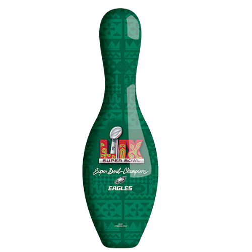 OnTheBallBowling Super Bowl 59 LIX Championship Philadelphia Eagle Bowling Pin