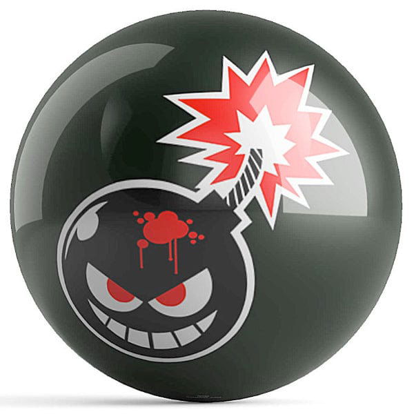 OnTheBallBowling Dave Savage Design Bomb Bowling Ball