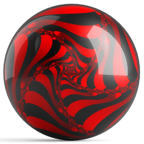 Ontheballbowling Red Zone Bowling Ball by Stan Ragets