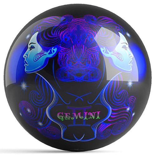 Ontheballbowling Gemini Bowling Ball by Kelleigh Williams