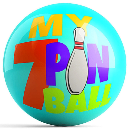 Ontheballbowling My Seven Pin Ball Bowling Ball by Kelleigh Williams