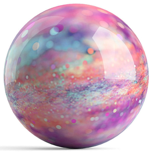 OnTheBallBowling Unicorn Bowling Ball by Kelleigh Williams