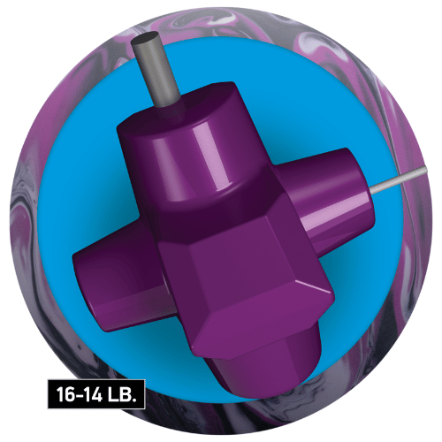 Prime Day Deal Radical Zig Zag Solid Bowling Ball