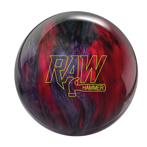 Hammer Raw Hammer Hybrid Bowling Ball - Red/Smoke/Black