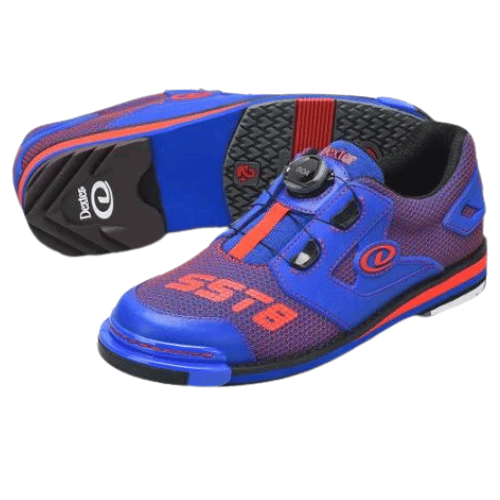 Dexter Mens SST 8 Power Frame BOA Blue/Red Wide Bowling Shoes