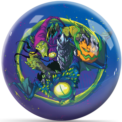 OnTheBallBowling Spider Man Green Goblin Characters Undrilled Bowling Ball