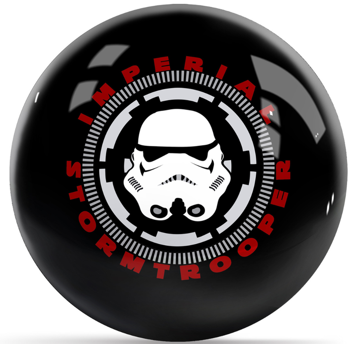 OnTheBallBowling Star Wars Imperial Stormtroopers Undrilled Bowling Ball