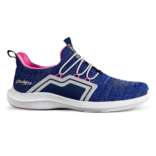 KR Strikeforce The Milan Navy/Pink Women's Athletic Bowling Shoes