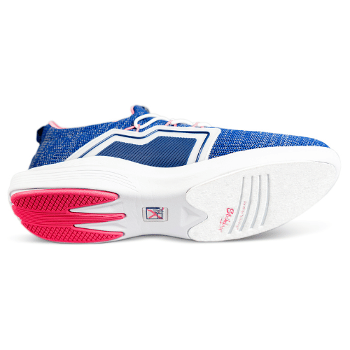 KR Strikeforce The Milan Navy/Pink Women's Athletic Bowling Shoes