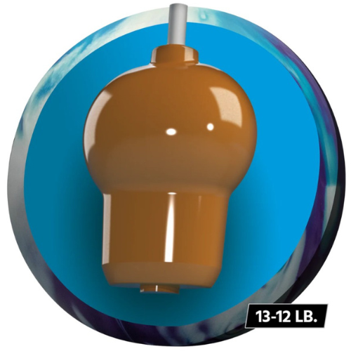 Track Kinetic Sapphire Ice Bowling Ball