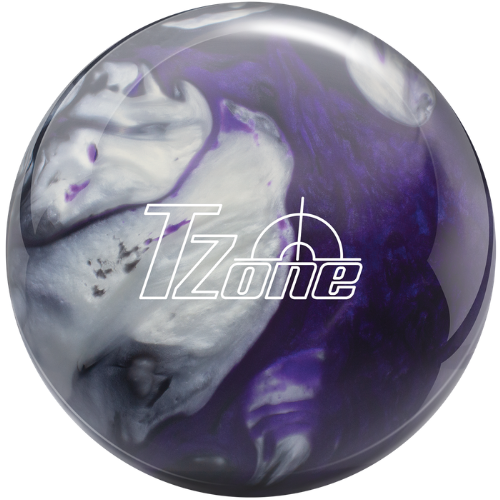 Brunswick Tzone Black Purple Silver Bowling Ball