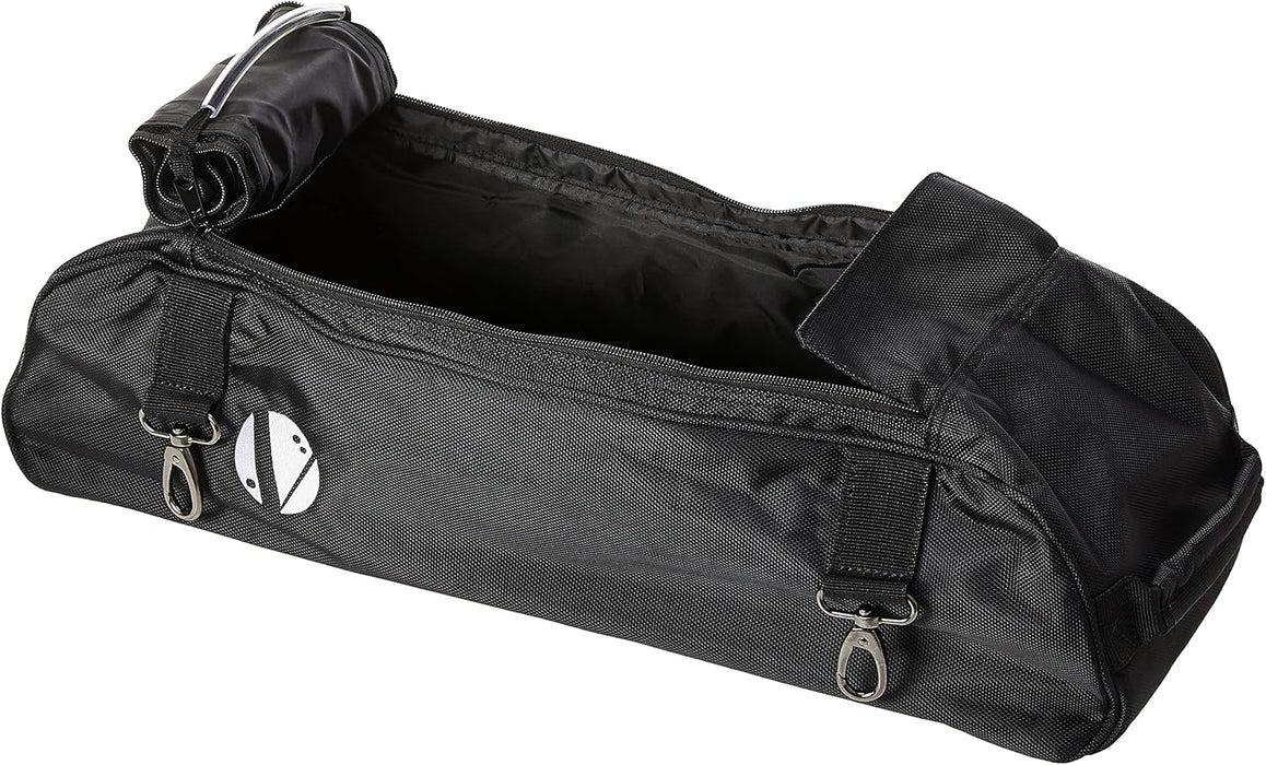 Vise 3 Ball Add-On Shoe Bag - Black Bowling Bag