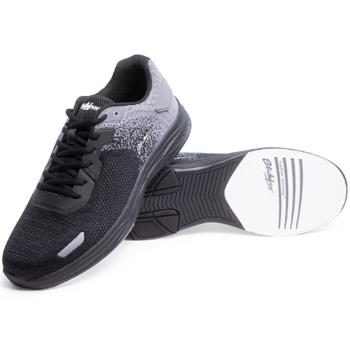 KR Strikeforce Wingman Athletic Black/Carbon Right or Left Handed Bowling Shoes for Men