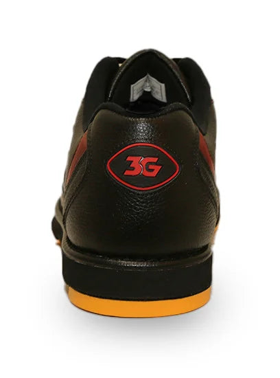 3G Racer ボウリングシューズ ブラック/レッド 25cm 3G Mens Racer Black/Red Right Hand Bowling Shoes
