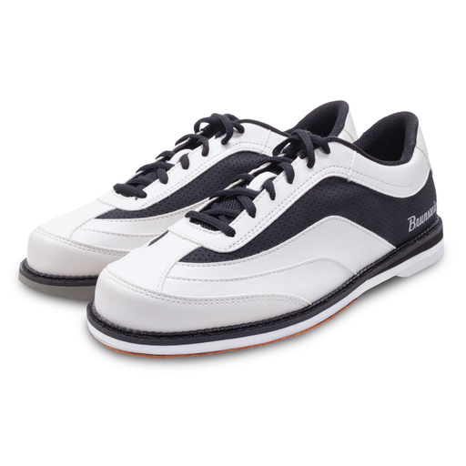 Brunswick Men’s Rampage Interchangeable White Right Hand Bowling Shoes