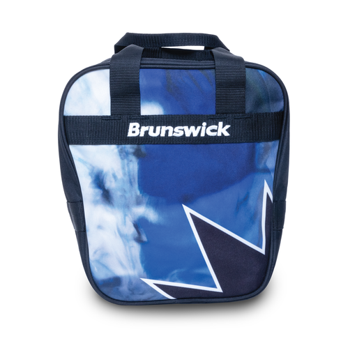 Brunswick Spark Single Tote Indigo Swirl Bowling Bag