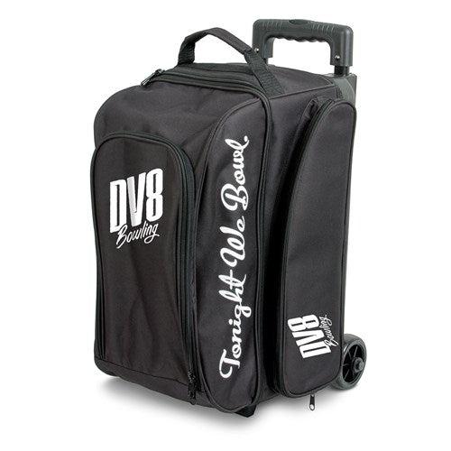 DV8 Freestyle Double Roller Bowling Bag Black