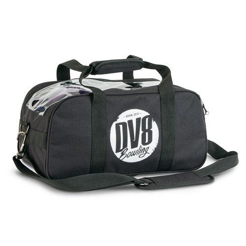DV8 Tactic Double Tote Balls Only Black Bowling Bag-Bowling Bag-DiscountBowlingSupply.com