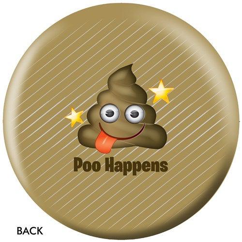 OnTheBallBowling Emoji Poo Happens Bowling Ball-Bowling Ball-DiscountBowlingSupply.com