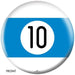 OnTheBallBowling Billiards Bowling Ball Blue Stripe 10 Ball-Bowling Ball
