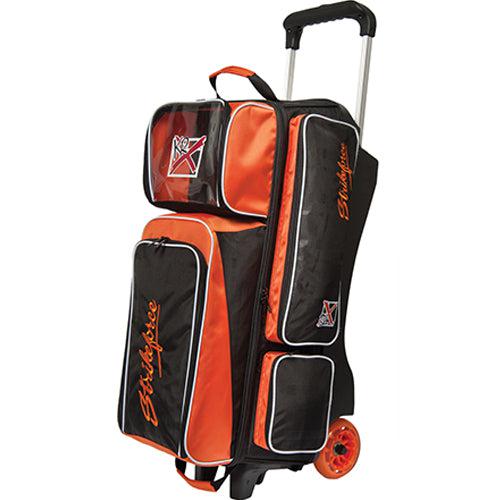 KR Krush Orange Black Triple Roller Bowling Bag