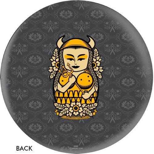 OnTheBallBowling The Big Lebowski Maude Bowling Ball-Bowling Ball-DiscountBowlingSupply.com