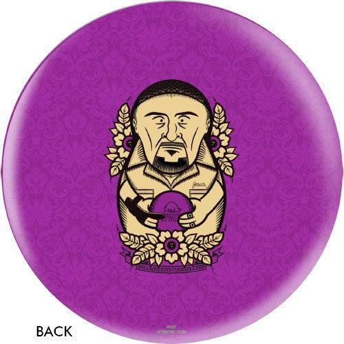 OnTheBallBowling The Big Lebowski Purple Bowling Ball-Bowling Ball-DiscountBowlingSupply.com