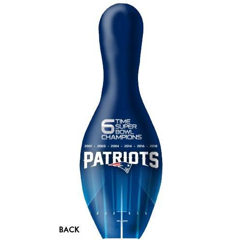 OnTheBallBowling 2019 Super Bowl 53 Champions New England Patriots Bowling Pin-Bowling Pin-DiscountBowlingSupply.com