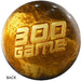 OnTheBallBowling 300 Game Gold Award Bowling Ball-Bowling Ball-DiscountBowlingSupply.com