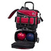 KR Strikeforce Fast 4 Ball Roller Black Red Bowling Bag-Bowling Bag-DiscountBowlingSupply.com