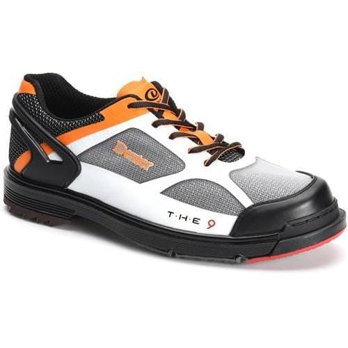 Dexter Mens THE 9 HT LE White/Black/Orange Bowling Shoes