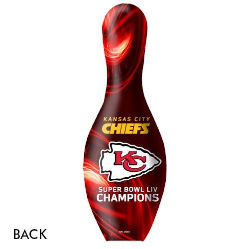 OnTheBallBowling 2020 Super Bowl 54 Champions Kansas City Chiefs Red Bowling Pin-Bowling Pin-DiscountBowlingSupply.com