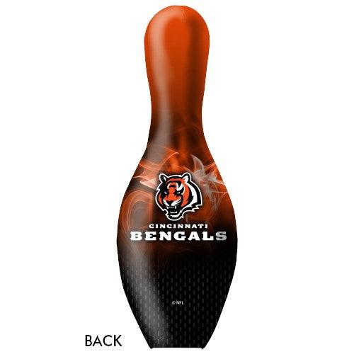 KR Strikeforce NFL on Fire Pin Cincinnati Bengals Bowling Pin-Bowling Pin-DiscountBowlingSupply.com