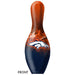 KR Strikeforce NFL on Fire Pin Denver Broncos Bowling Pin-Bowling Pin-DiscountBowlingSupply.com