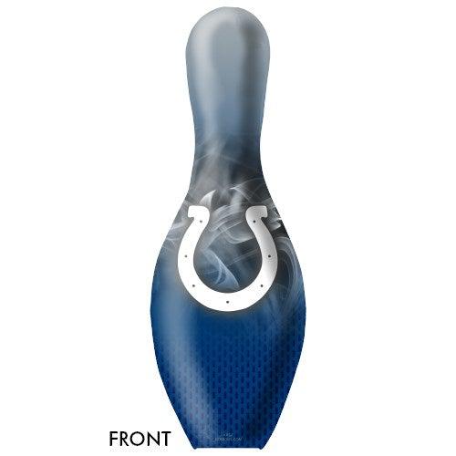 KR Strikeforce NFL on Fire Pin Indianapolis Colts Bowling Pin-Bowling Pin-DiscountBowlingSupply.com