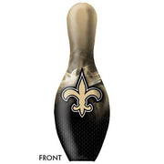 KR Strikeforce NFL on Fire Pin New Orleans Saints Bowling Pin-Bowling Pin-DiscountBowlingSupply.com