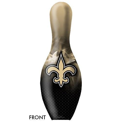 KR Strikeforce NFL on Fire Pin New Orleans Saints Bowling Pin-Bowling Pin-DiscountBowlingSupply.com