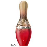 KR Strikeforce NFL on Fire Pin San Francisco 49ers Bowling Pin-Bowling Pin-DiscountBowlingSupply.com