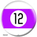 OnTheBallBowling Billiards Bowling Ball Purple Stripe 12 Ball-Bowling Ball
