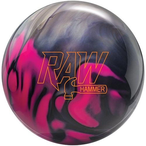 Hammer Raw Pearl Purple/Pink/Silver Bowling Ball