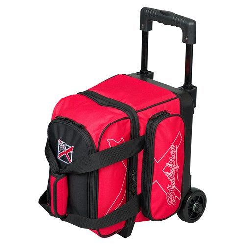 KR Strikeforce Hybrid Black Red Single Roller Bowling Bag