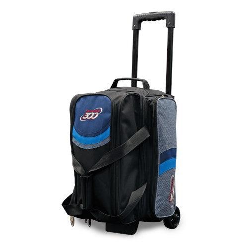 Columbia 300 Boss Double Roller Blue Black Bowling Bag